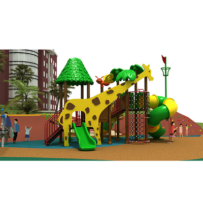 Commercial Customized PE Play Equipment Children Outdoor Playground Big Slide for Sale