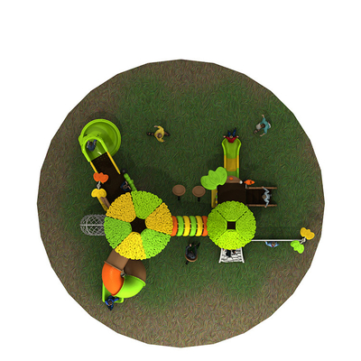 Customized Children Outdoor Playground Slide Amusement Park Games Anti-skid