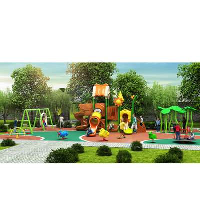 Residential Plastic Playground Slide 19011 Outdoor Toys Children